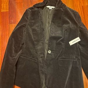 Women’s Velor Old Navy Blazer size small new with tags